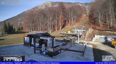 immagine della webcam nei dintorni di Ortona dei Marsi: webcam Campo di Giove