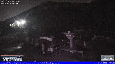 immagine della webcam nei dintorni di Roio del Sangro: webcam Campo di Giove