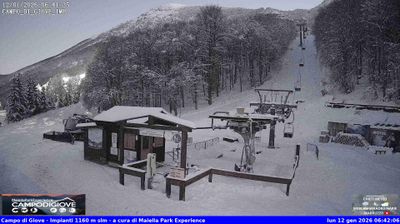 immagine della webcam nei dintorni di Ortona dei Marsi: webcam Campo di Giove