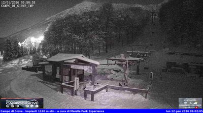 immagine della webcam nei dintorni di Caramanico Terme: webcam Campo di Giove