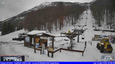 immagine della webcam nei dintorni di Cansano: webcam Campo di Giove