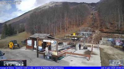 immagine della webcam nei dintorni di Aremogna: webcam Campo di Giove