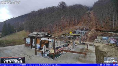 immagine della webcam nei dintorni di Caramanico Terme: webcam Campo di Giove