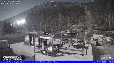 immagine della webcam nei dintorni di Roio del Sangro: webcam Campo di Giove