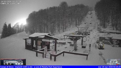 immagine della webcam nei dintorni di Civitaluparella: webcam Campo di Giove