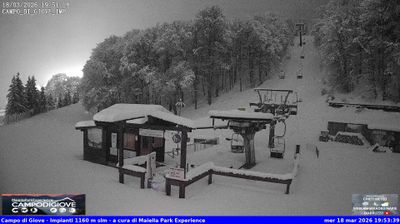 immagine della webcam nei dintorni di Rocca Pia: webcam Campo di Giove