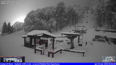 immagine della webcam nei dintorni di Ortona dei Marsi: webcam Campo di Giove