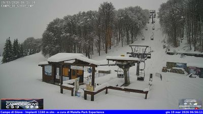immagine della webcam nei dintorni di Pescasseroli: webcam Campo di Giove