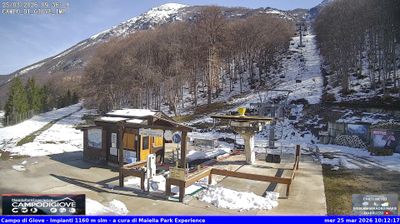 immagine della webcam nei dintorni di Bisegna: webcam Campo di Giove
