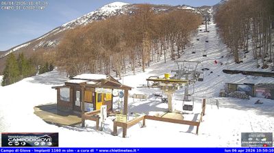 immagine della webcam nei dintorni di Caramanico Terme: webcam Campo di Giove