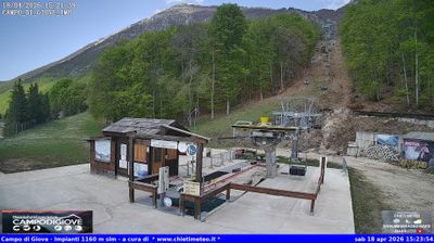 immagine della webcam nei dintorni di Cansano: webcam Campo di Giove