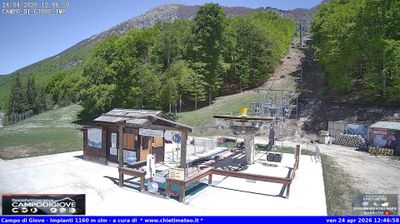 immagine della webcam nei dintorni di Rivisondoli: webcam Campo di Giove