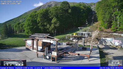 immagine della webcam nei dintorni di Passolanciano-Majelletta: webcam Campo di Giove