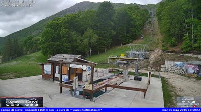 immagine della webcam nei dintorni di Ortona dei Marsi: webcam Campo di Giove