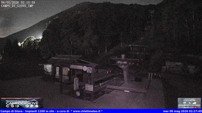 immagine della webcam nei dintorni di Ortona dei Marsi: webcam Campo di Giove