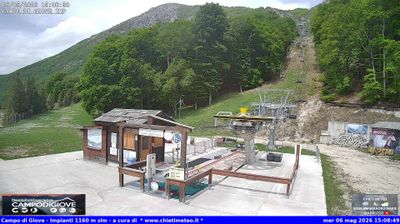 immagine della webcam nei dintorni di Pescocostanzo: webcam Campo di Giove