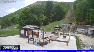 immagine della webcam nei dintorni di Rocca Pia: webcam Campo di Giove