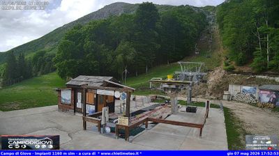 immagine della webcam nei dintorni di Pretoro: webcam Campo di Giove