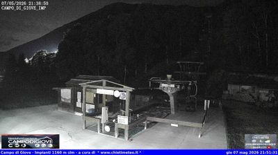 immagine della webcam nei dintorni di Pretoro: webcam Campo di Giove