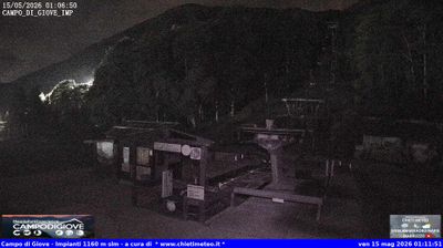 immagine della webcam nei dintorni di Salle: webcam Campo di Giove