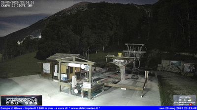 immagine della webcam nei dintorni di Scontrone: webcam Campo di Giove