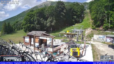 immagine della webcam nei dintorni di Pescasseroli: webcam Campo di Giove