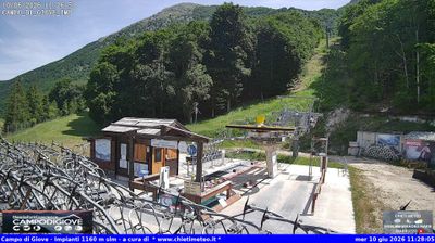 immagine della webcam nei dintorni di Pretoro: webcam Campo di Giove
