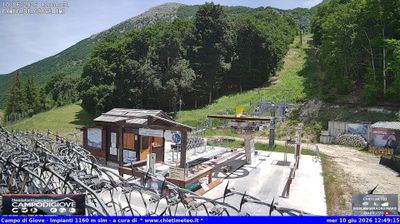 immagine della webcam nei dintorni di Pretoro: webcam Campo di Giove