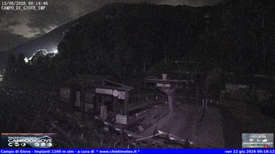 immagine della webcam nei dintorni di Pescocostanzo: webcam Campo di Giove
