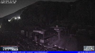 immagine della webcam nei dintorni di Roccaraso: webcam Campo di Giove