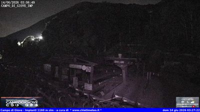 immagine della webcam nei dintorni di Caramanico Terme: webcam Campo di Giove