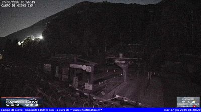immagine della webcam nei dintorni di Passolanciano-Majelletta: webcam Campo di Giove