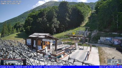 immagine della webcam nei dintorni di Pescasseroli: webcam Campo di Giove