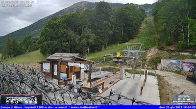 immagine della webcam nei dintorni di Castel di Sangro: webcam Campo di Giove