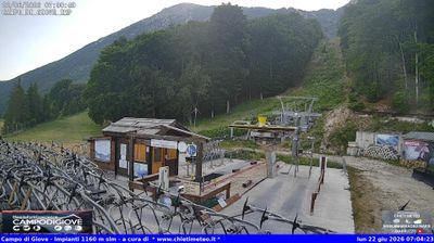 immagine della webcam nei dintorni di Pescocostanzo: webcam Campo di Giove