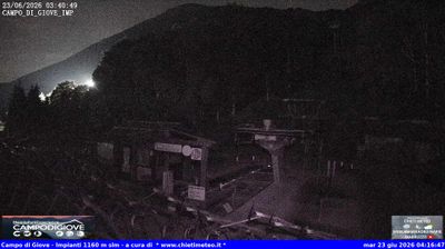 immagine della webcam nei dintorni di Civitaluparella: webcam Campo di Giove