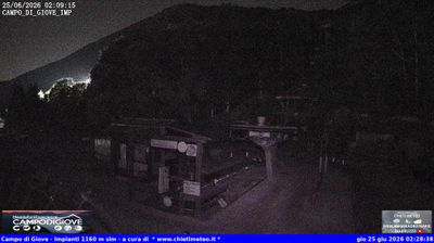 immagine della webcam nei dintorni di Bisegna: webcam Campo di Giove
