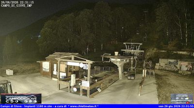 immagine della webcam nei dintorni di Sant'Eufemia a Maiella: webcam Campo di Giove