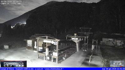 immagine della webcam nei dintorni di Salle: webcam Campo di Giove