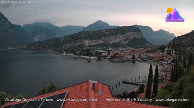 Preview delle webcam di Nago-Torbole › Nord: VistaLago Guestvilla Torbole