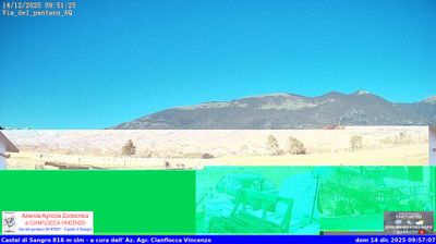 immagine della webcam nei dintorni di Acquaviva d'Isernia: webcam Castel di Sangro