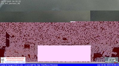 immagine della webcam nei dintorni di Roio del Sangro: webcam Castel di Sangro