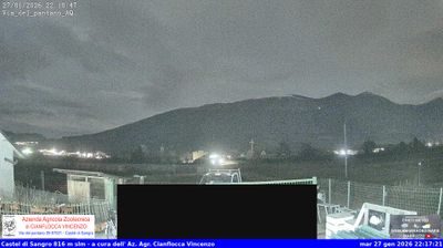 immagine della webcam nei dintorni di San Donato Val di Comino: webcam Castel di Sangro