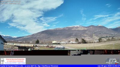 immagine della webcam nei dintorni di Civitaluparella: webcam Castel di Sangro