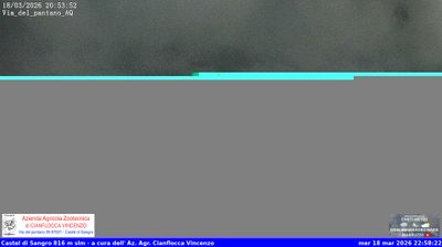 immagine della webcam nei dintorni di Rocca Pia: webcam Castel di Sangro