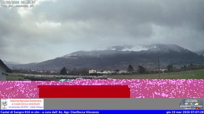 immagine della webcam nei dintorni di Pescasseroli: webcam Castel di Sangro