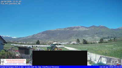 immagine della webcam nei dintorni di Rivisondoli: webcam Castel di Sangro