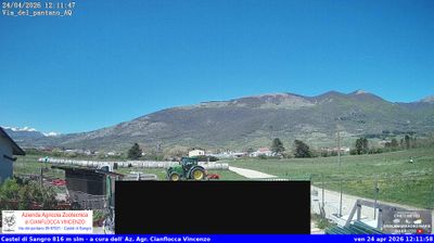 immagine della webcam nei dintorni di Roccaraso: webcam Castel di Sangro
