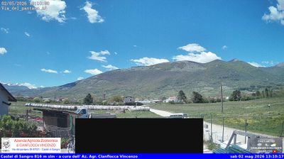 immagine della webcam nei dintorni di San Donato Val di Comino: webcam Castel di Sangro