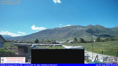 immagine della webcam nei dintorni di Pettorano sul Gizio: webcam Castel di Sangro